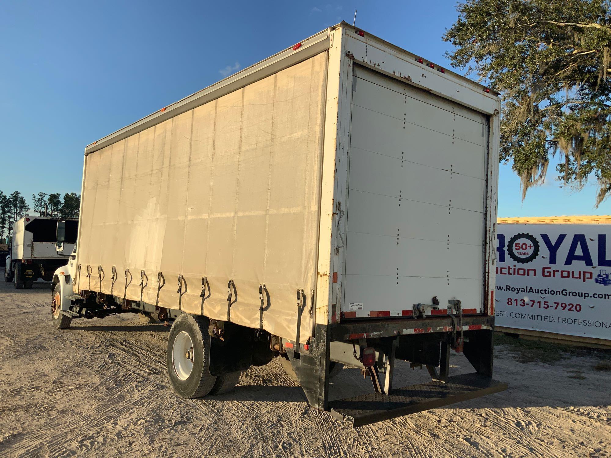 2004 International 4400 Open Sides Box Truck