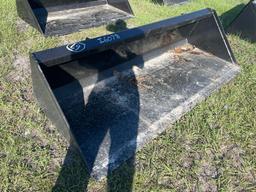 Unused 78in Skid Steer bucket