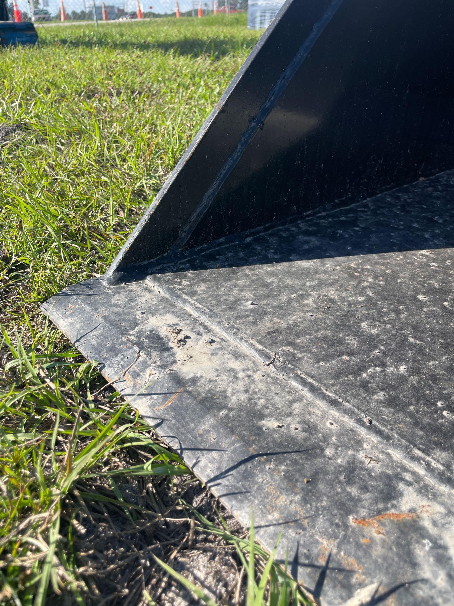 Unused 78in Skid Steer bucket