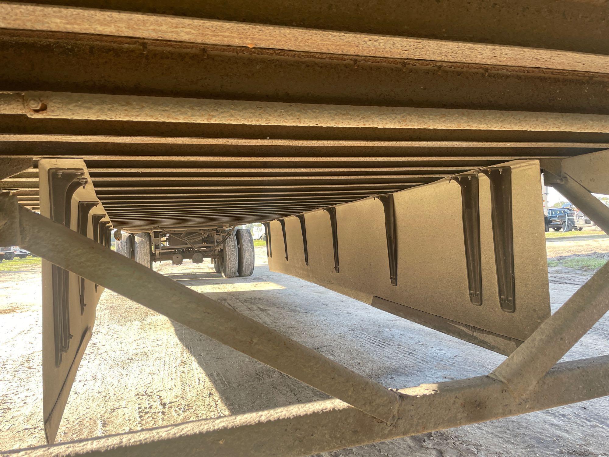 2000 Wabash 53ft T/A Box Van Semi Trailer
