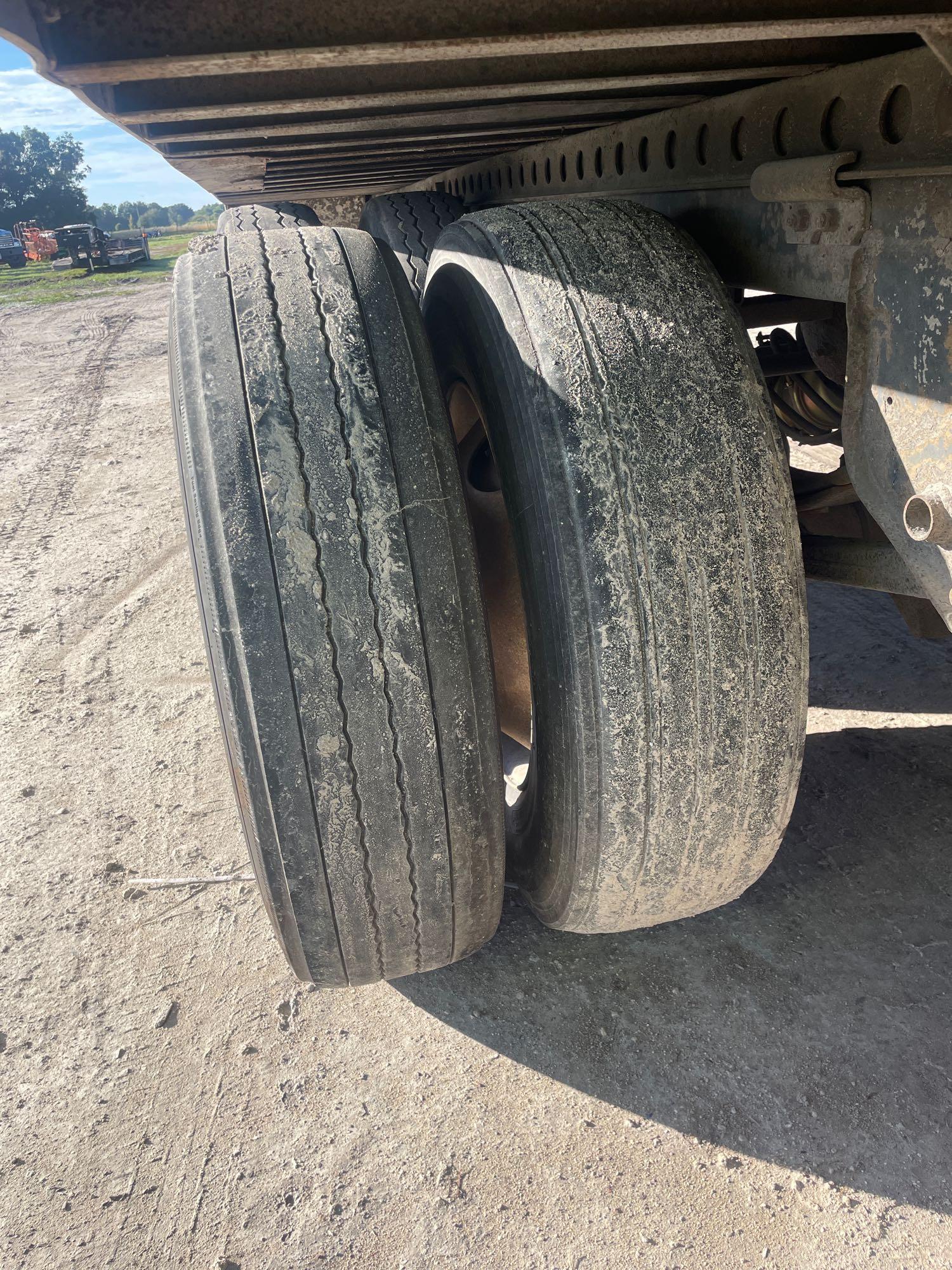 2000 Wabash 53ft T/A Box Van Semi Trailer