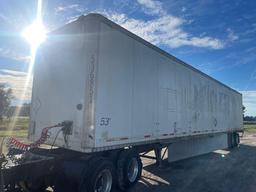 2000 Wabash 53ft T/A Box Van Semi Trailer