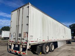 2000 Wabash 53ft T/A Box Van Semi Trailer