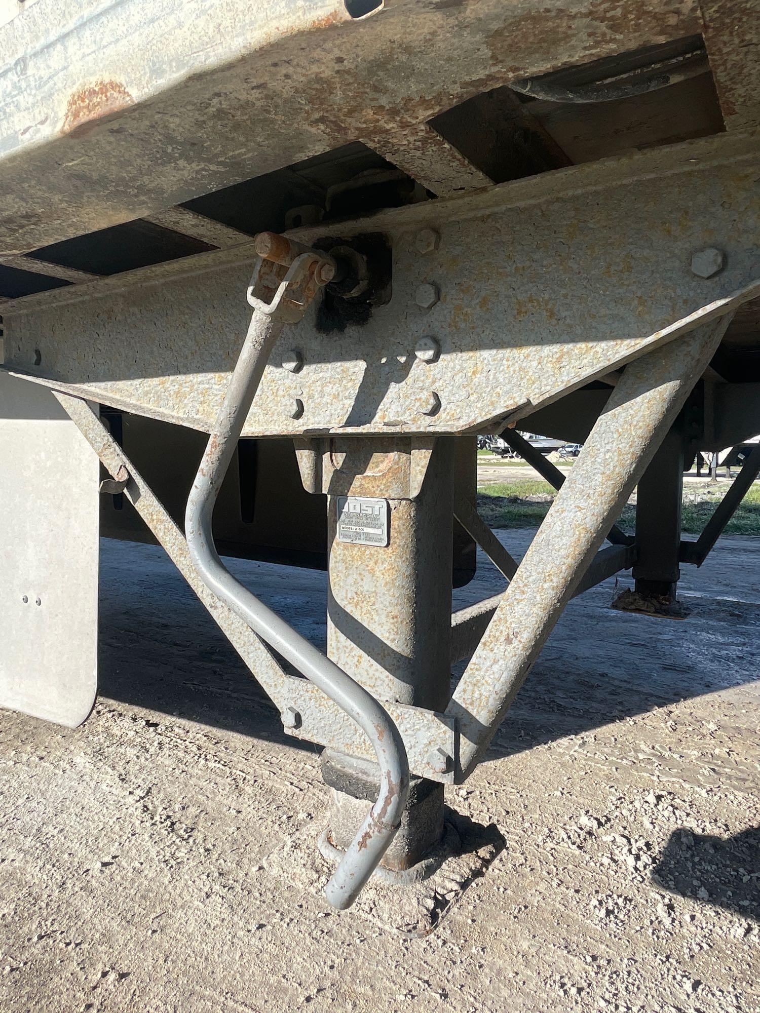 2000 Wabash 53ft T/A Box Van Semi Trailer