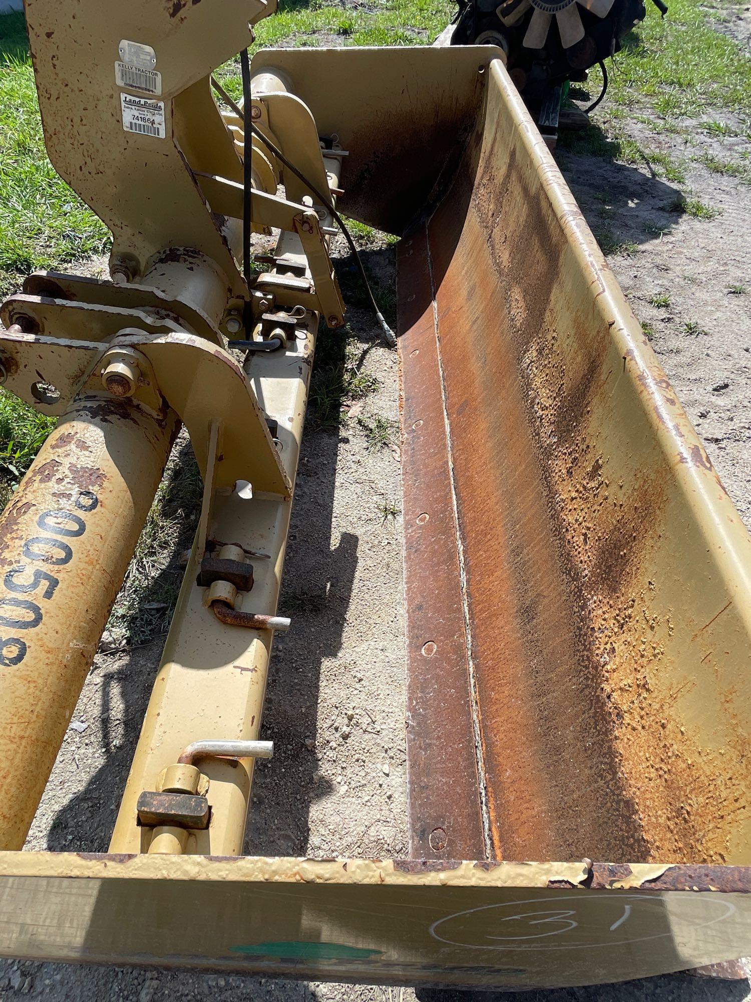 2012 Landpride HR3584 84in Box Blade with Scarifier