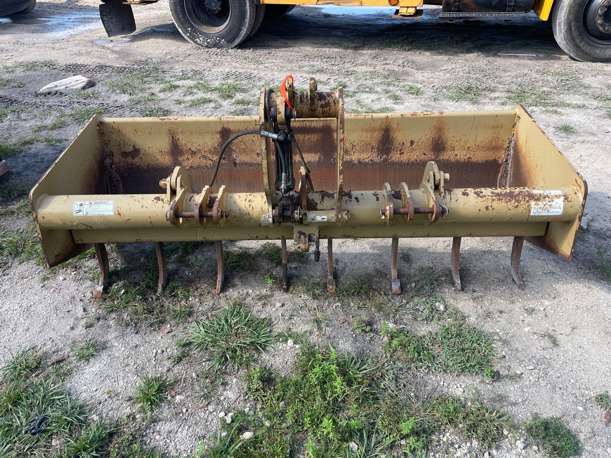 2012 Landpride HR3584 84in Box Blade with Scarifier