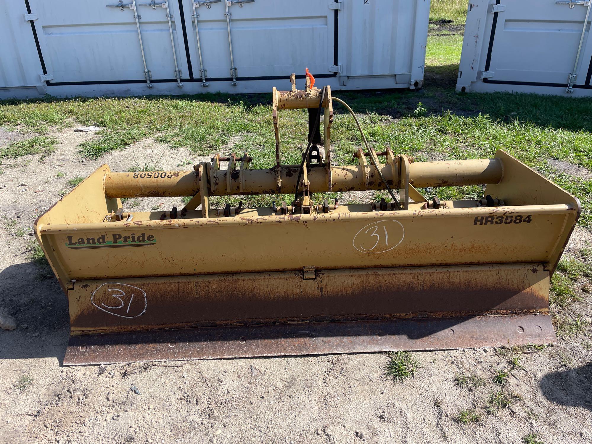 2012 Landpride HR3584 84in Box Blade with Scarifier