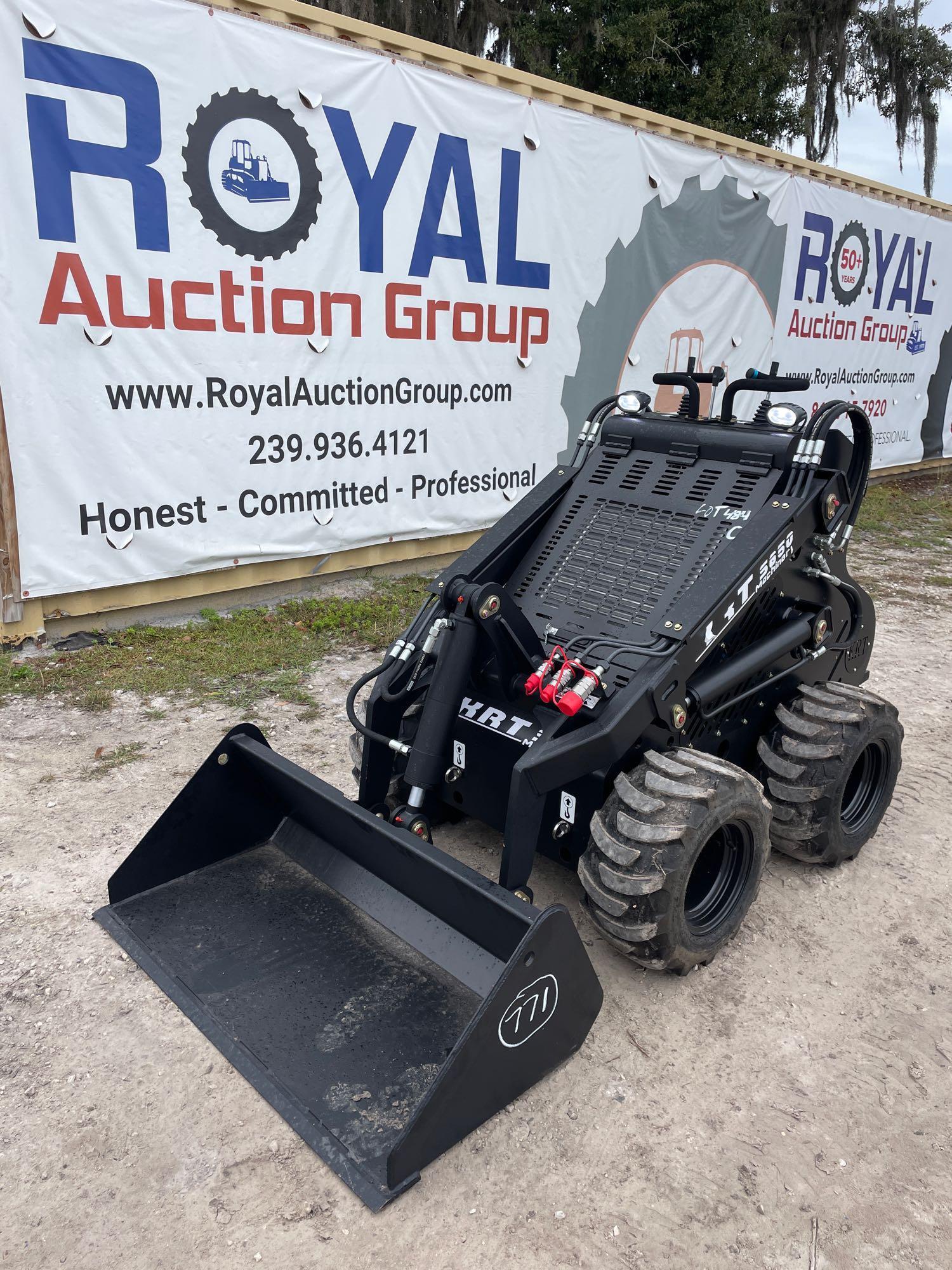 2021 KRT S650 Ride On Skid Steer Loader