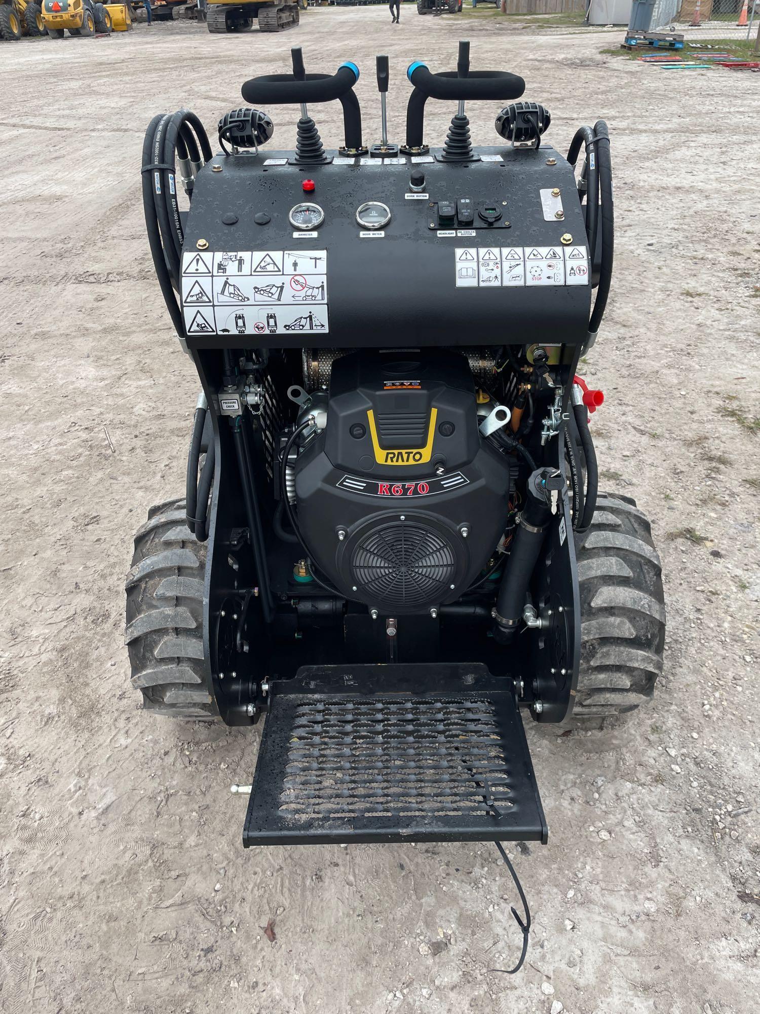 2021 KRT S650 Ride On Skid Steer Loader