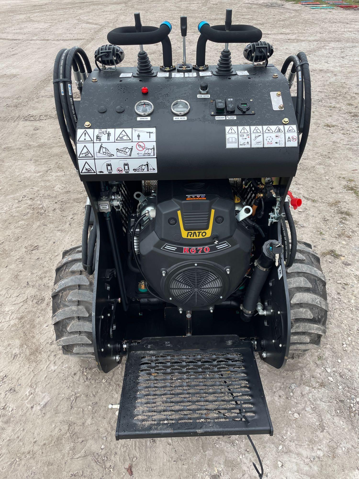 2021 KRT S650 Ride On Skid Steer Loader