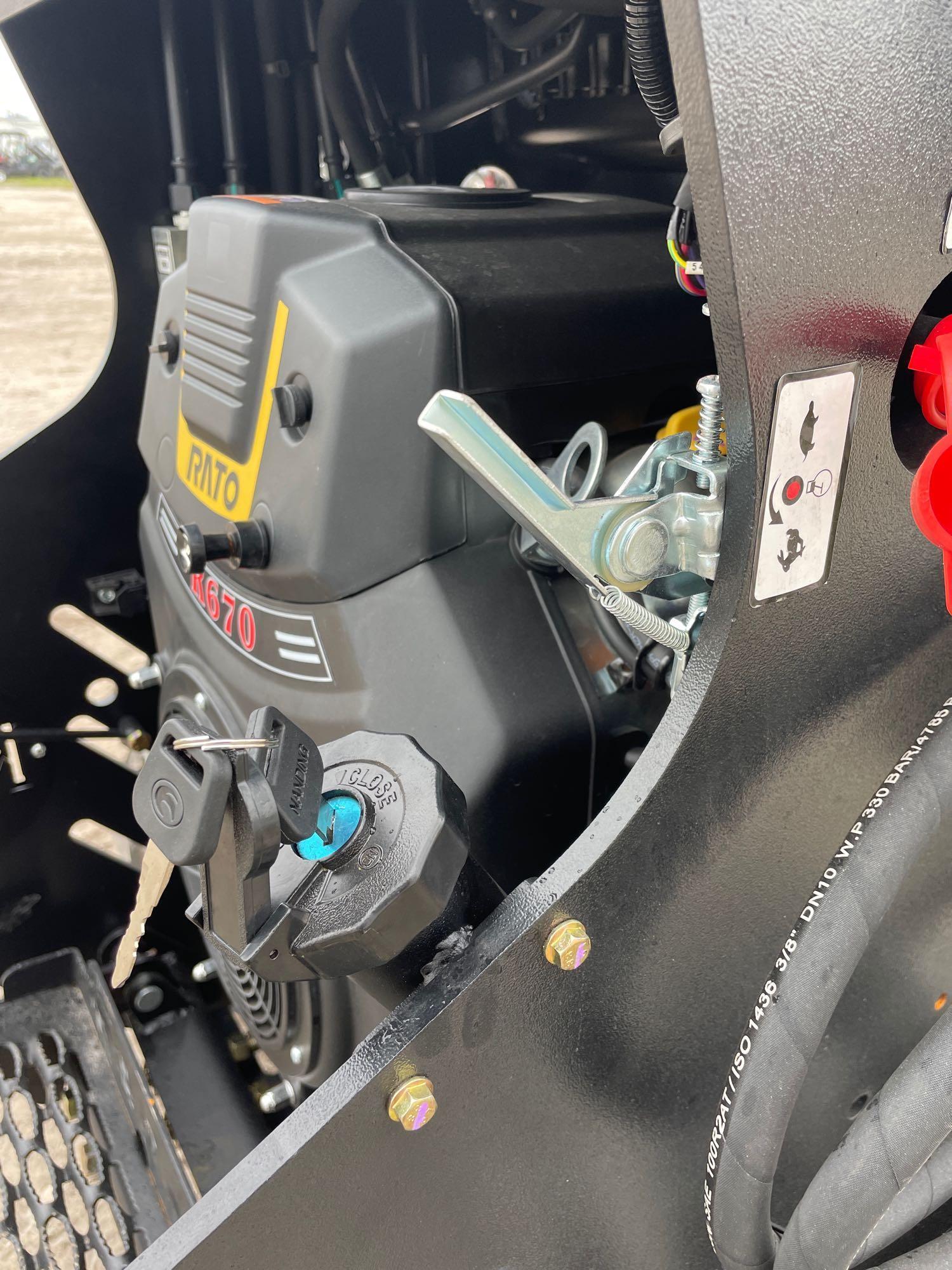 2021 KRT S650 Ride On Skid Steer Loader