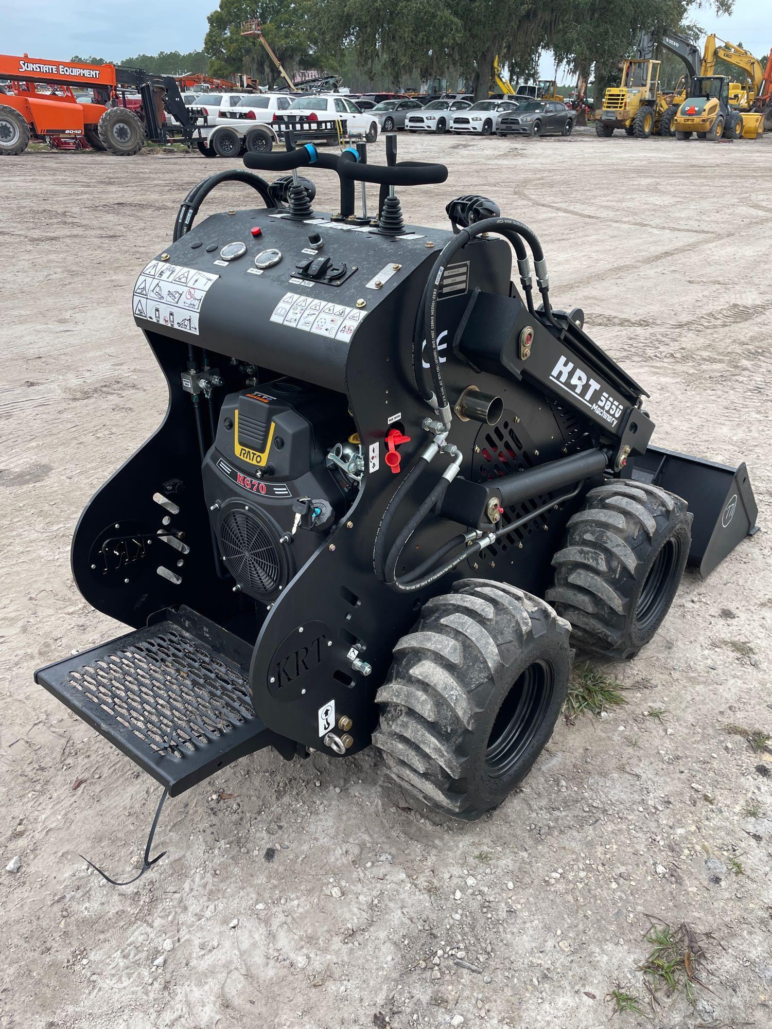2021 KRT S650 Ride On Skid Steer Loader