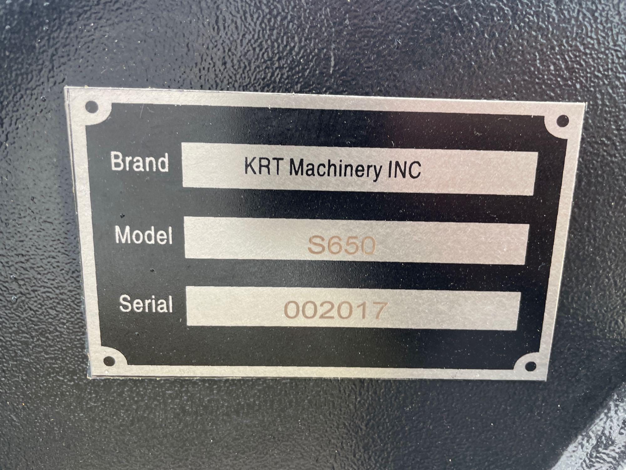 2021 KRT S650 Ride On Skid Steer Loader