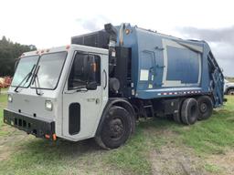 2013 Crane Carrier Co. Low Entry Rear Packer Garbage Truck