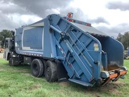 2013 Crane Carrier Co. Low Entry Rear Packer Garbage Truck