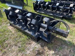 Unused 72in JCT Skid Steer Rotary Tiller