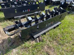 Unused 72in JCT Skid Steer Rotary Tiller