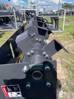 Unused 72in JCT Skid Steer Rotary Tiller