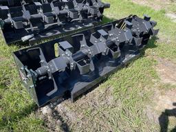 Unused 72in JCT Skid Steer Rotary Tiller