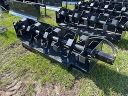 Unused 72in JCT Skid Steer Rotary Tiller