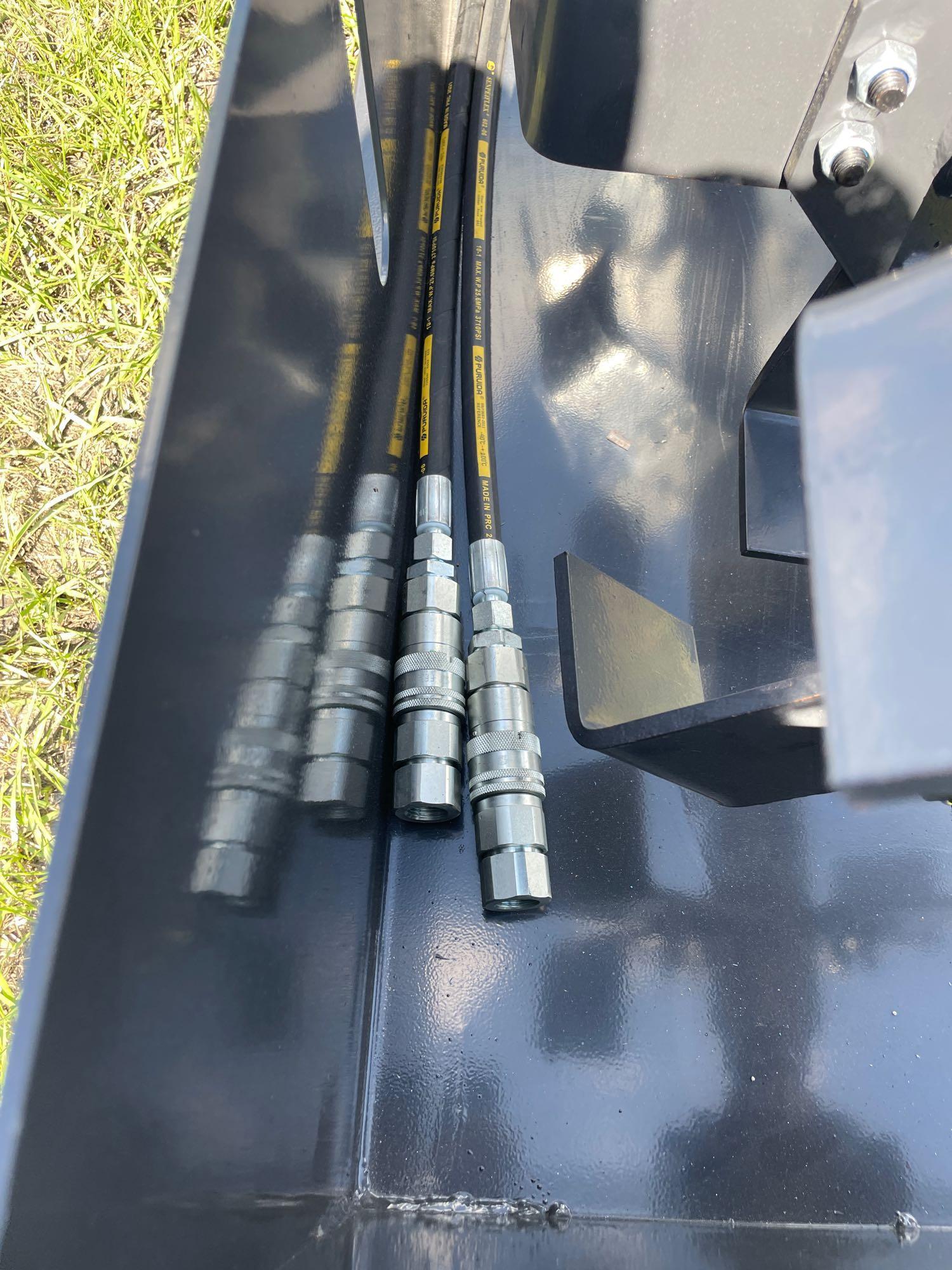 Unused 72in JCT Skid Steer Rotary Tiller