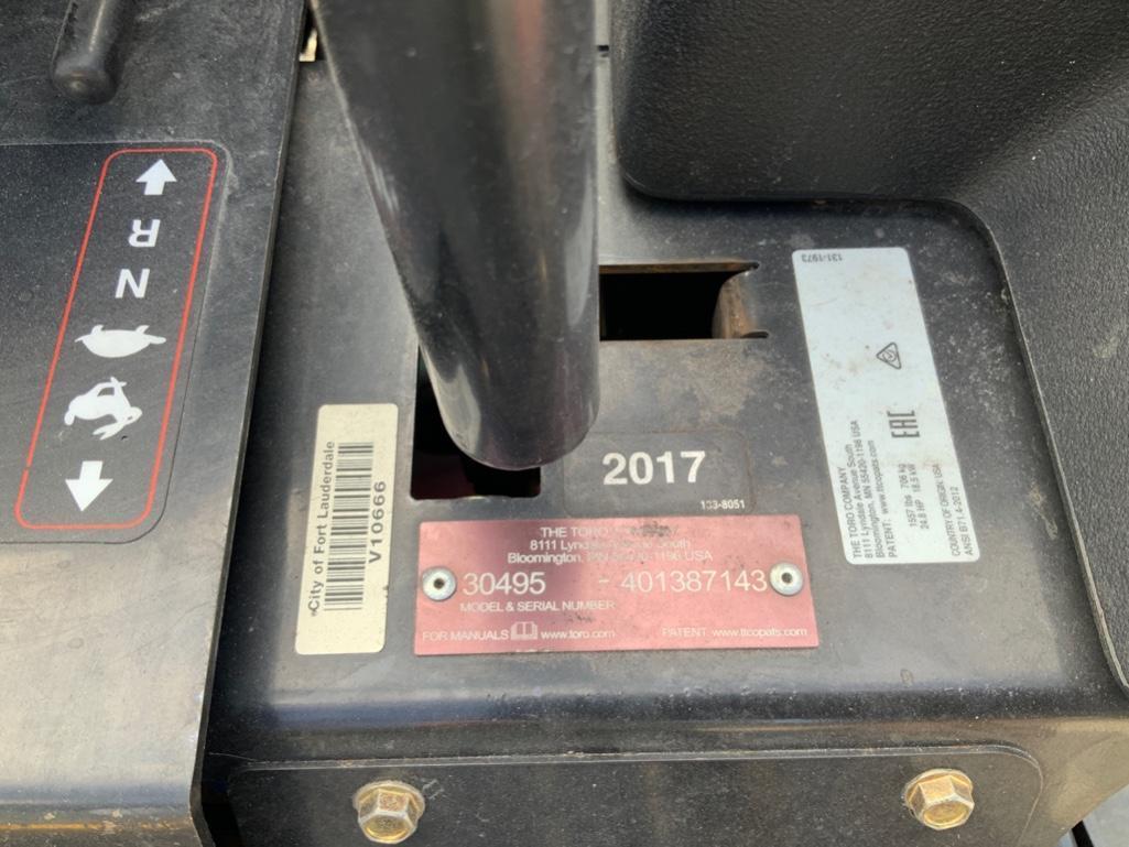 2017 Toro Groundsmaster 7200 Z-Turn Mower
