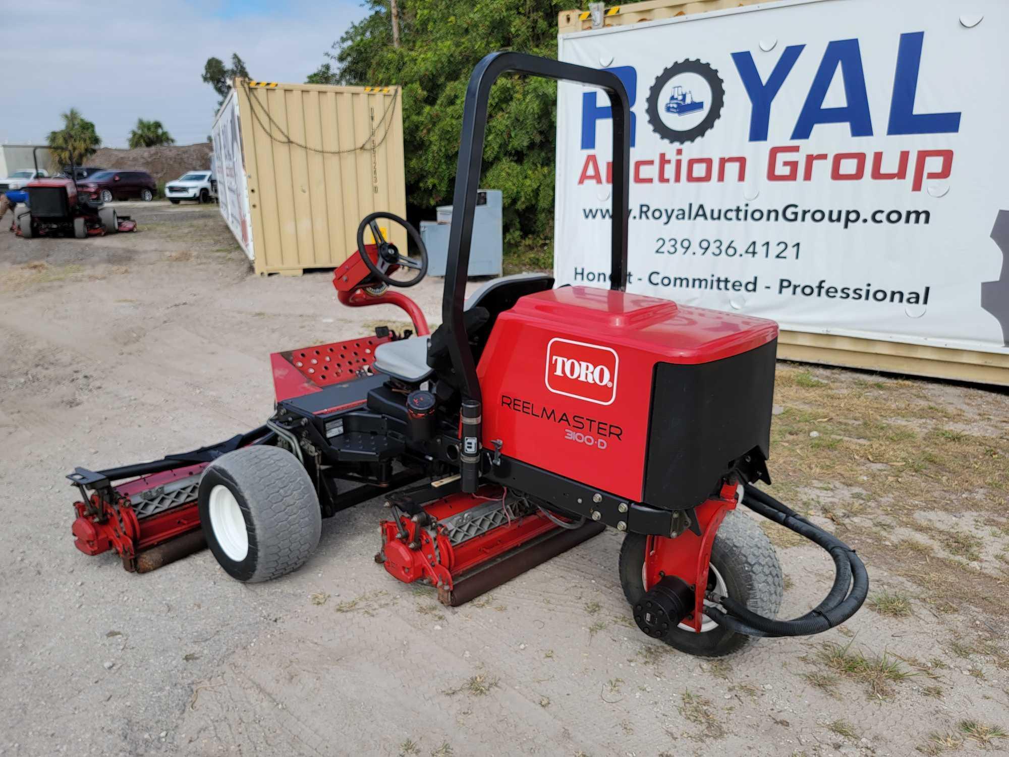Toro Reelmaster 3100D 3 Deck Reel Mower