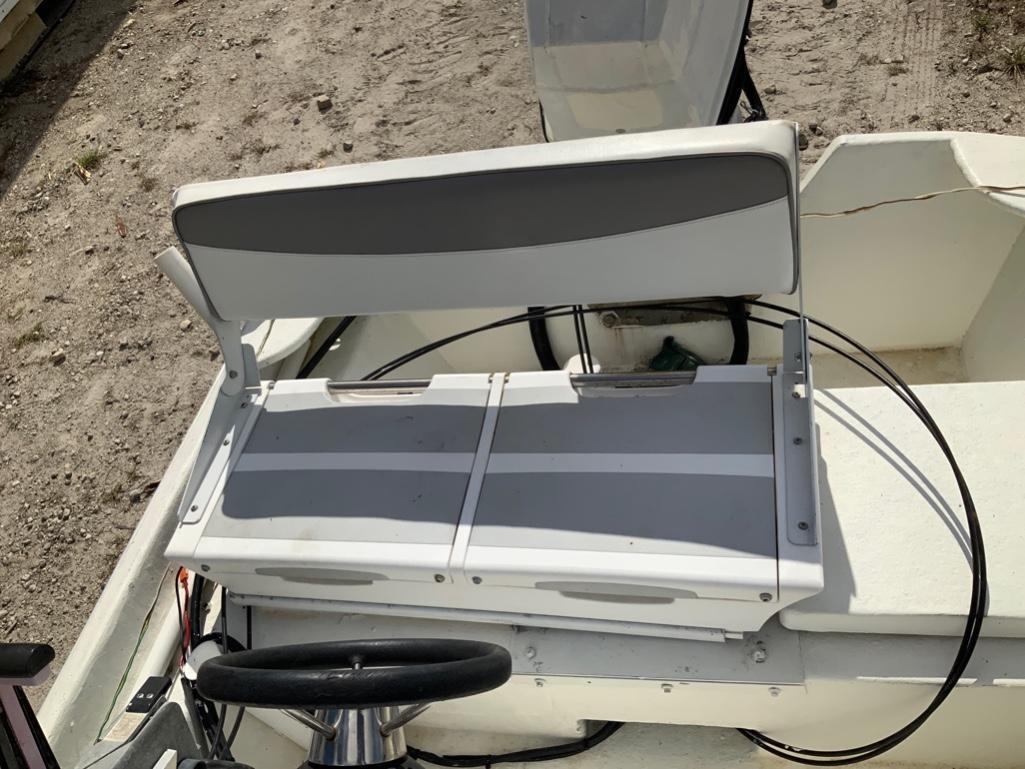 1987 Griff Craft Motor Boat with Trailer