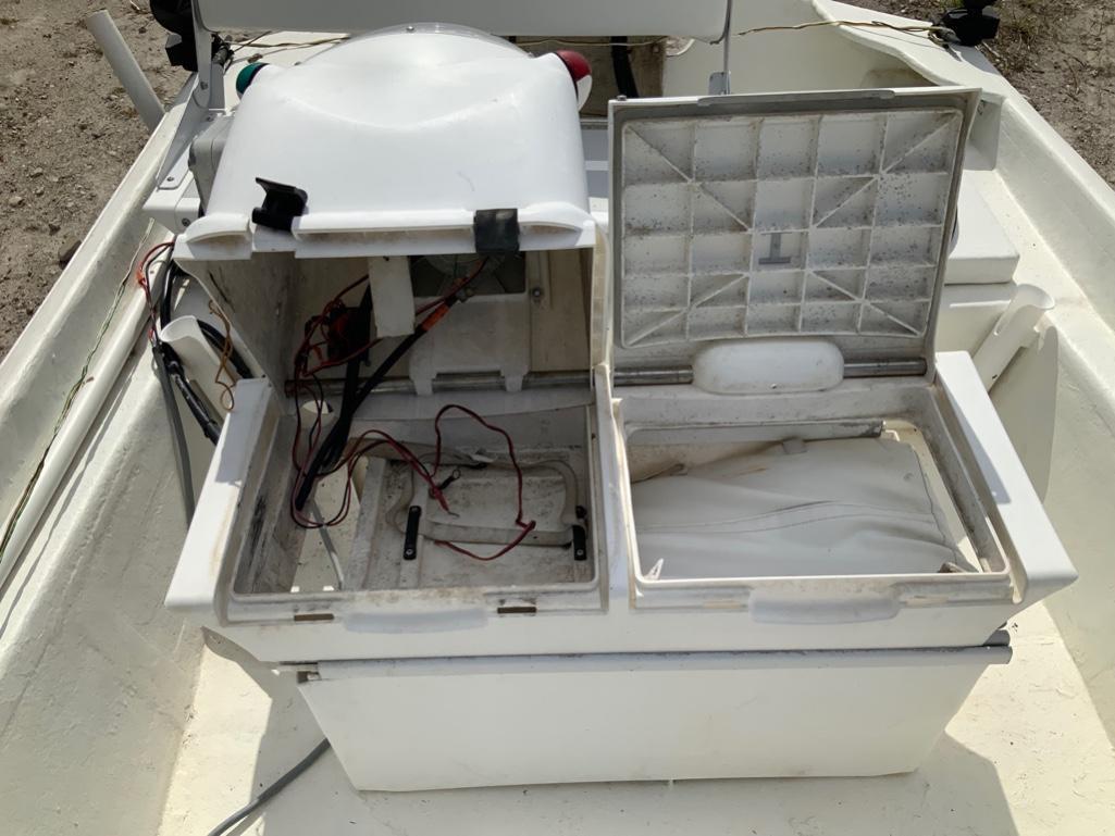 1987 Griff Craft Motor Boat with Trailer