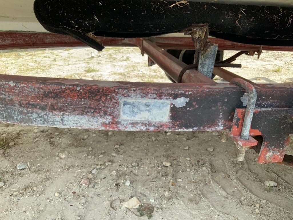 1987 Griff Craft Motor Boat with Trailer