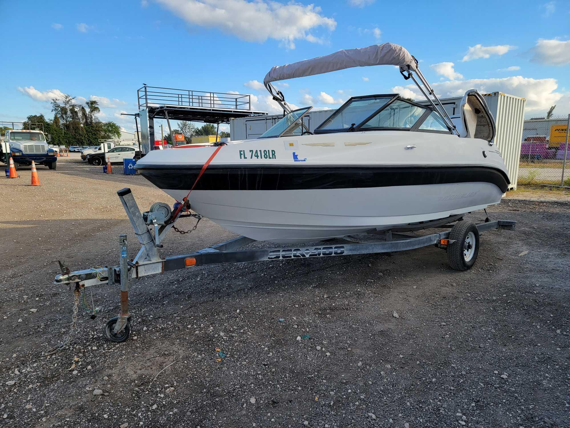 2001 Bombardier Sea Doo Utopia 185 Jet Boat