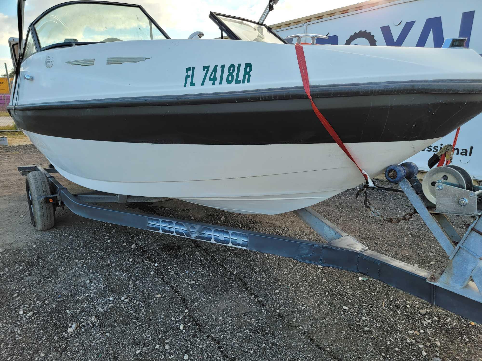 2001 Bombardier Sea Doo Utopia 185 Jet Boat