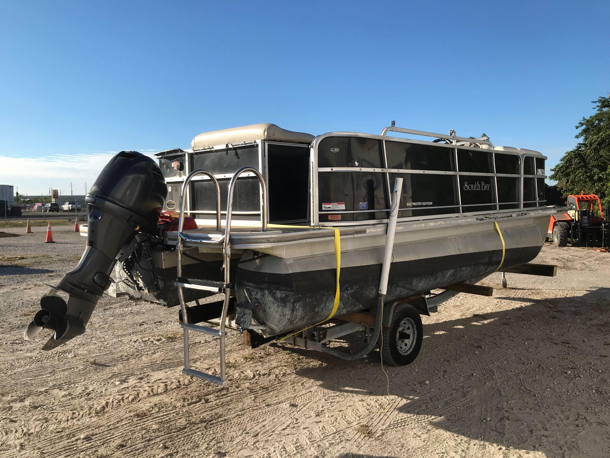 2015 South Bay Pontoon Boat
