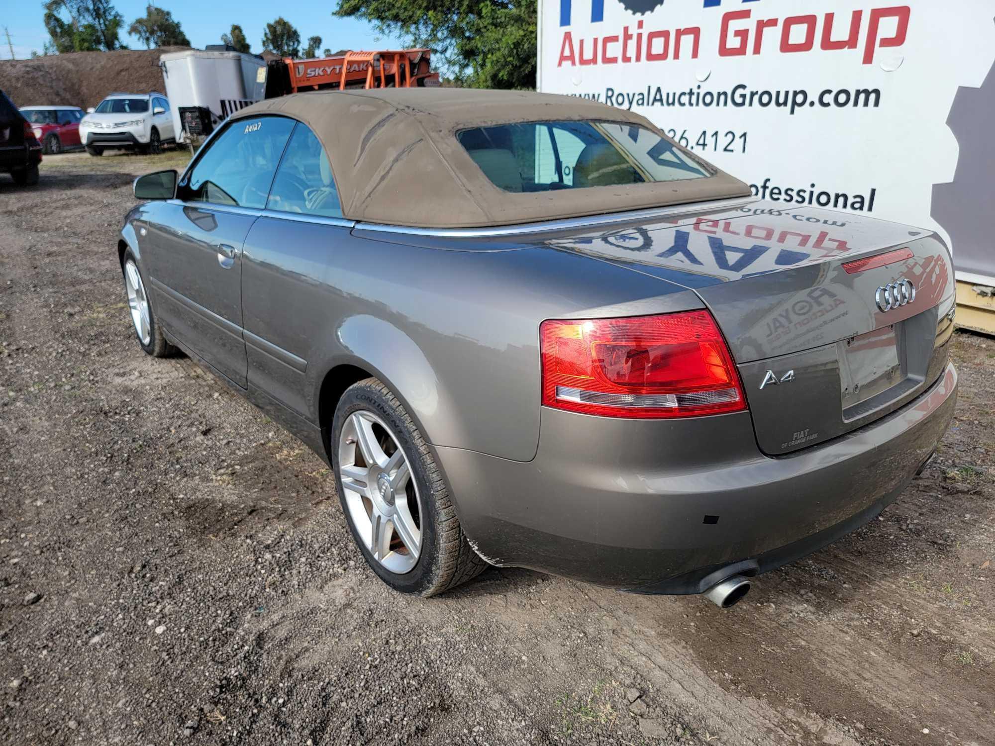 2008 Audi A4 Coupe Convertible
