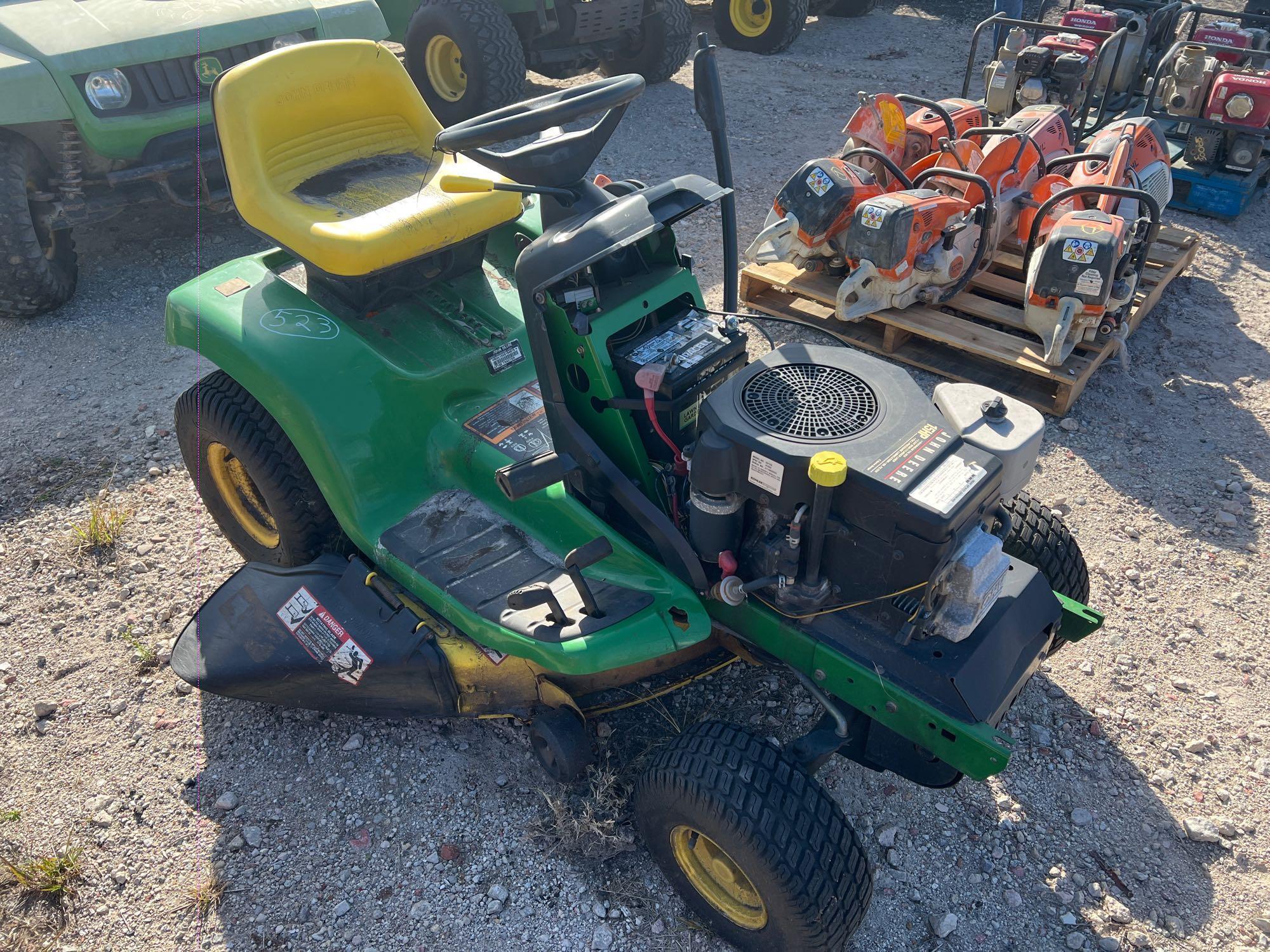 John Deere ride on mower
