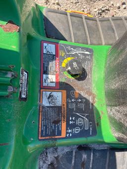John Deere ride on mower