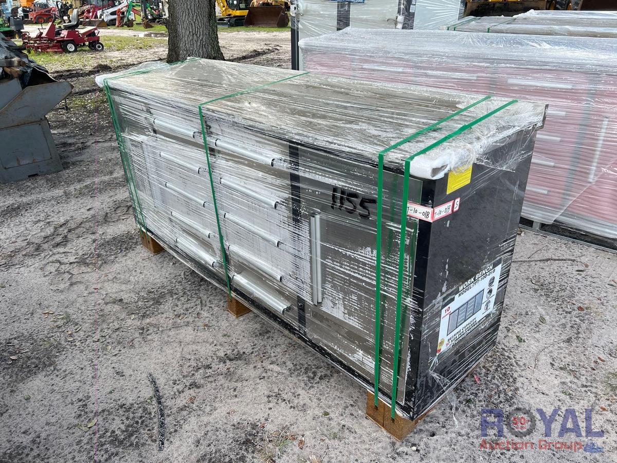 Unused Steelman 10 drawer Work Bench