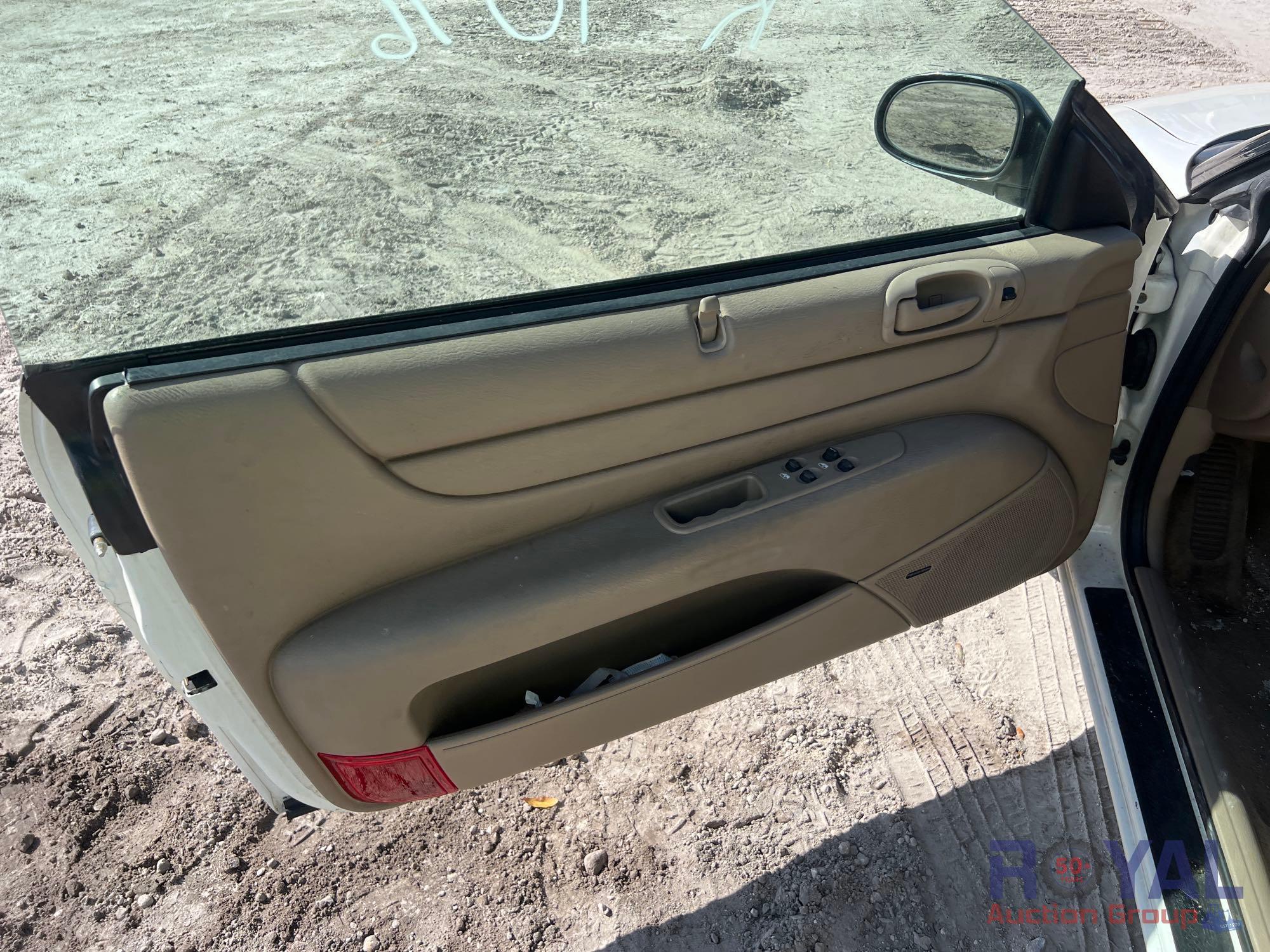 2001 Chrysler Sebring Convertible