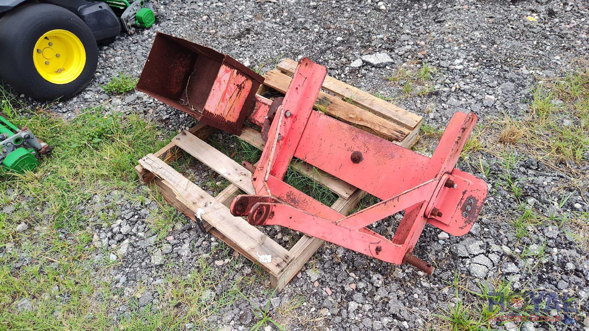 Tractor 3 Point Hitch Edger attachment