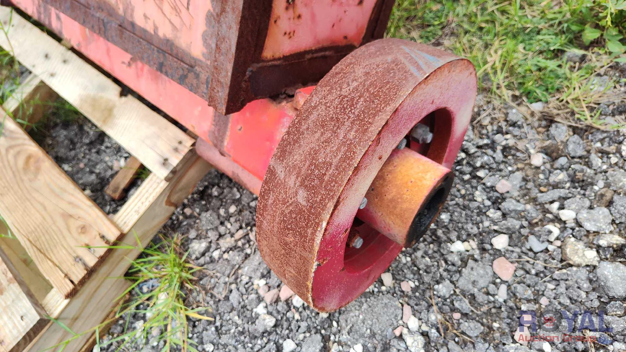 Tractor 3 Point Hitch Edger attachment