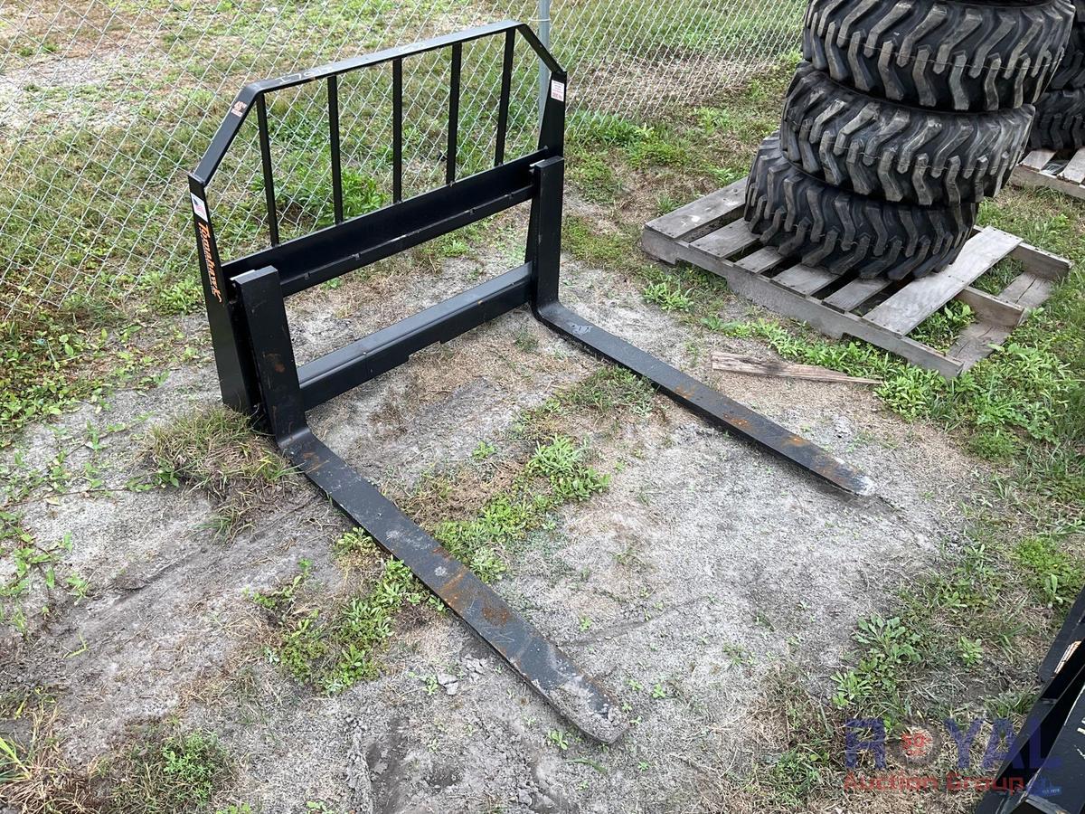 2022 48 Inch Tomahawk Pallet Fork Attachment