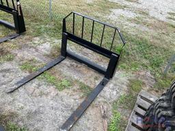2022 48 Inch Tomahawk Pallet Fork Attachment