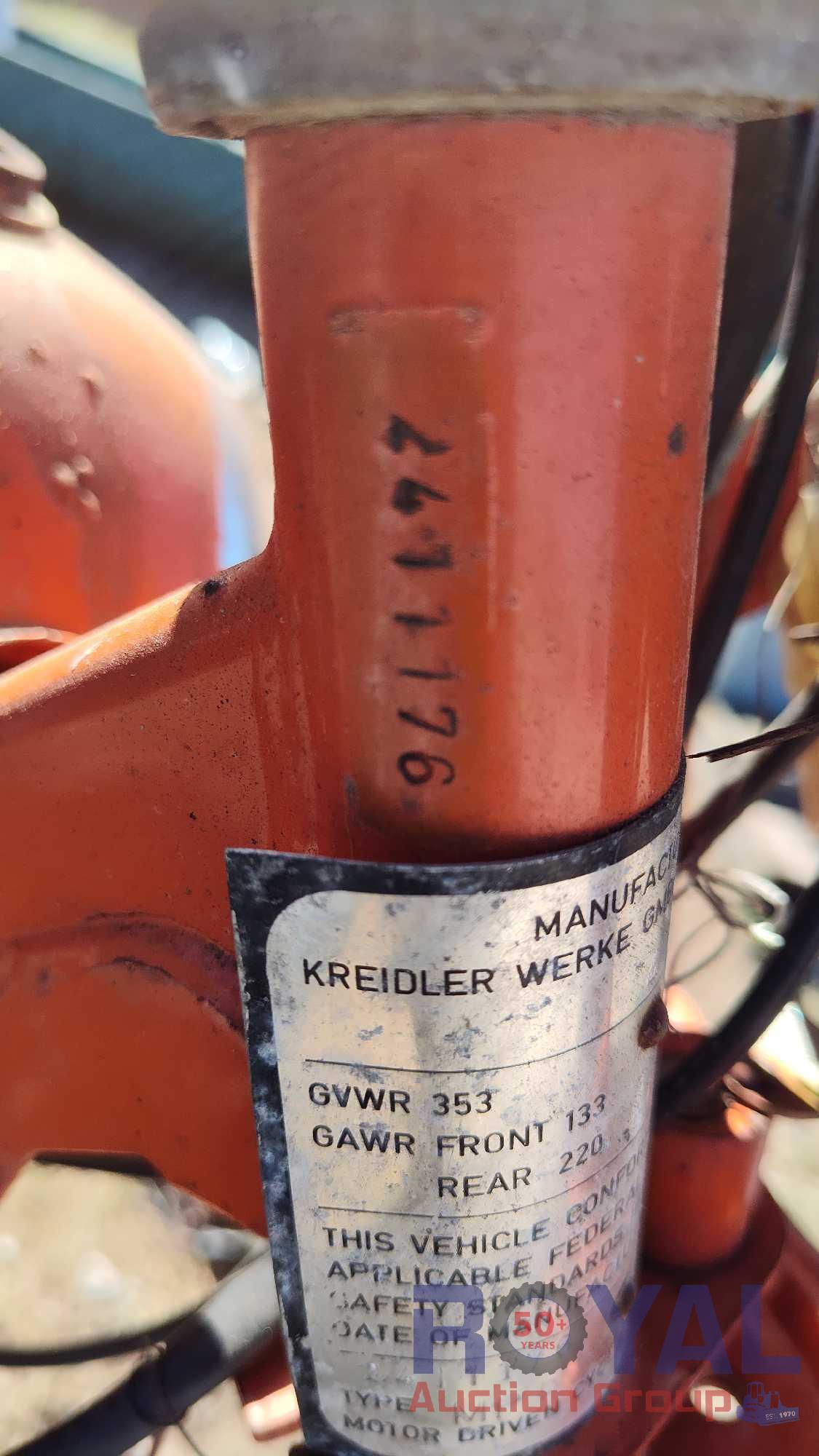 1978 Kreidler Werke Motor Driven Cycle