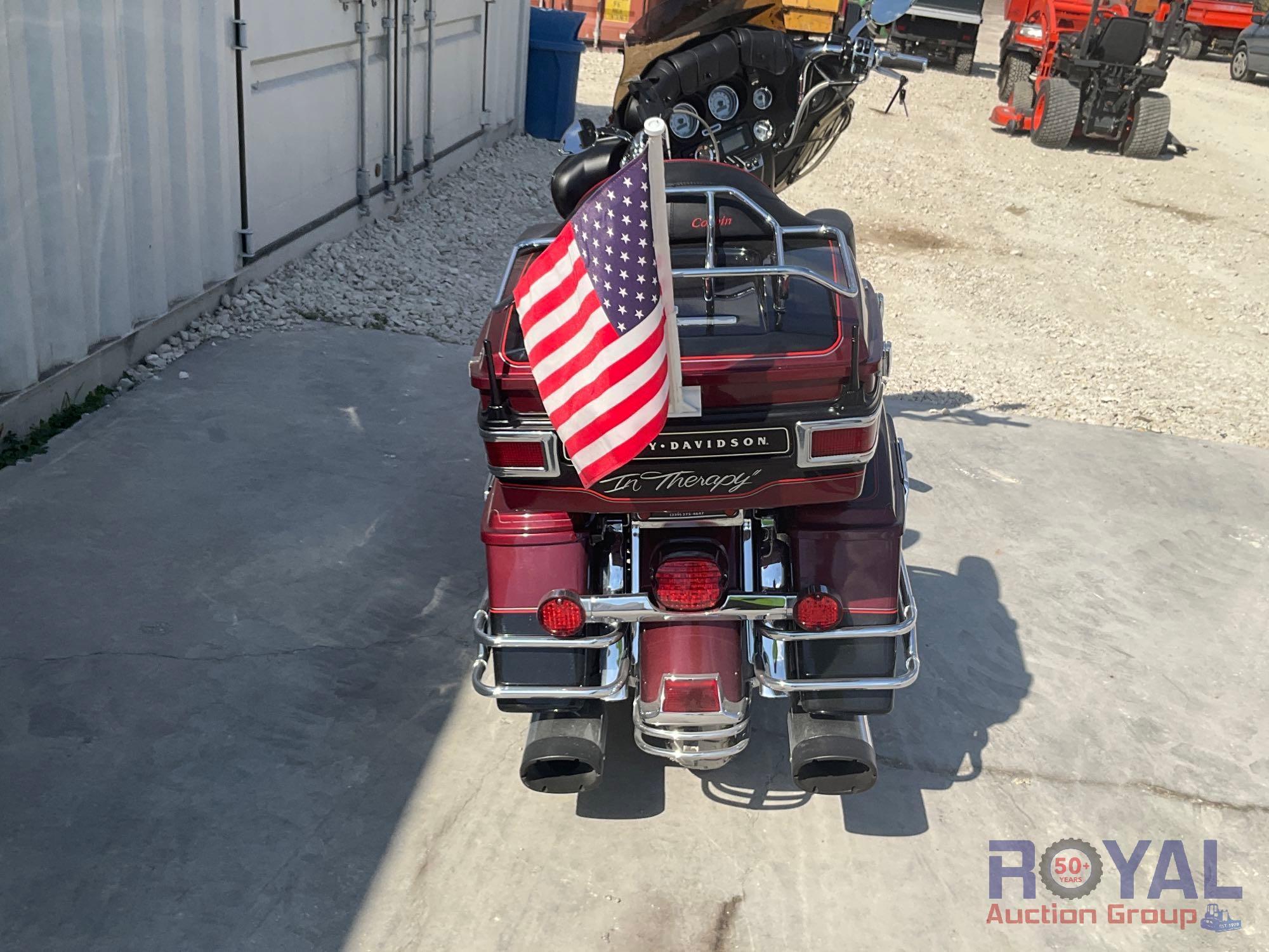 2002 Harley Davidson Electra Glide Motor Cycle