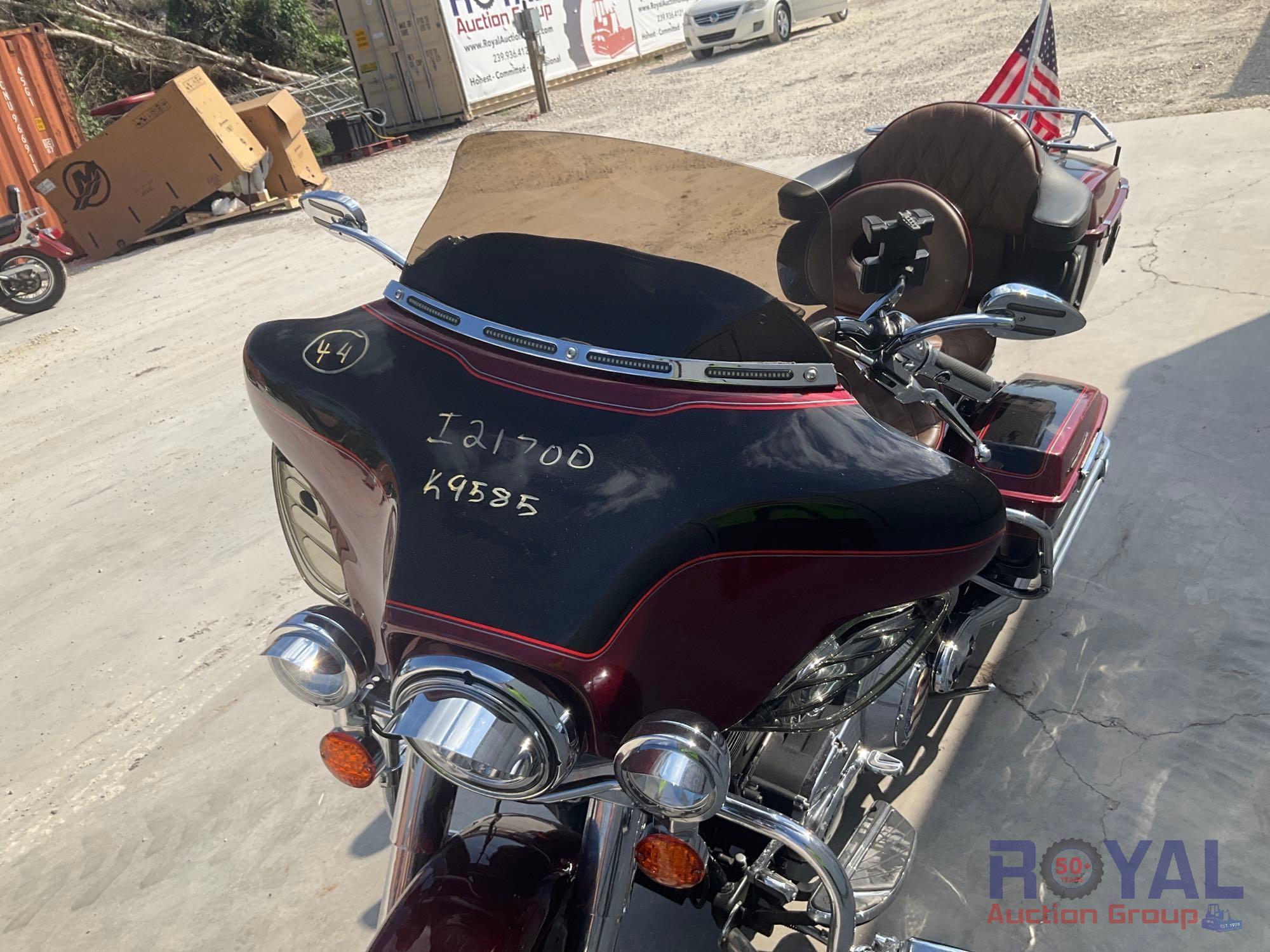 2002 Harley Davidson Electra Glide Motor Cycle