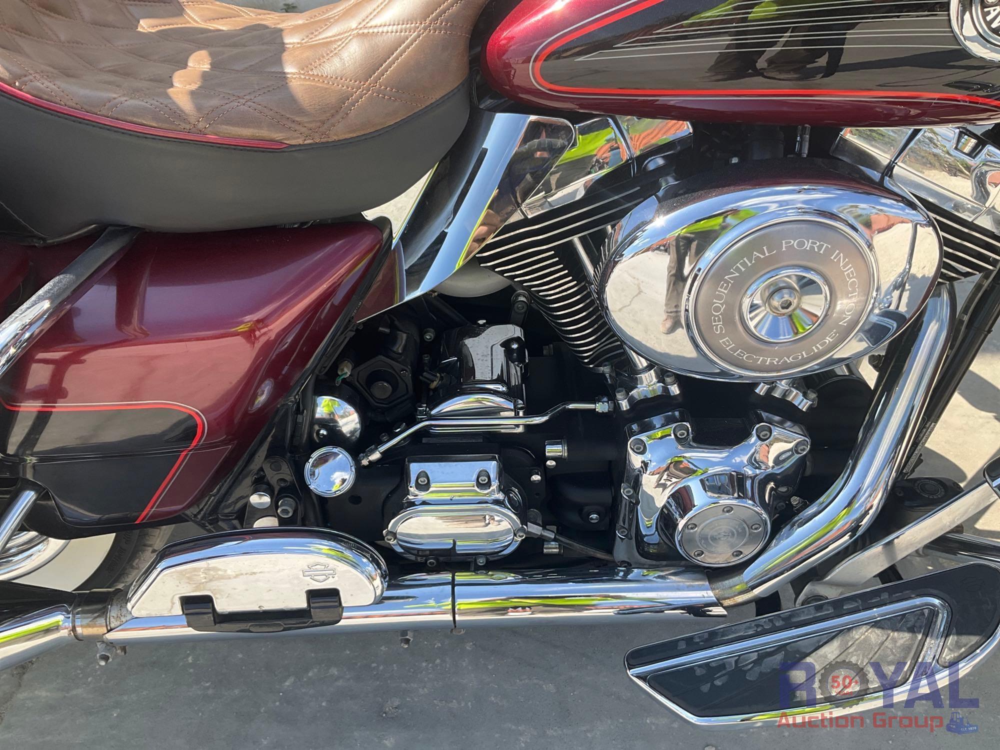 2002 Harley Davidson Electra Glide Motor Cycle
