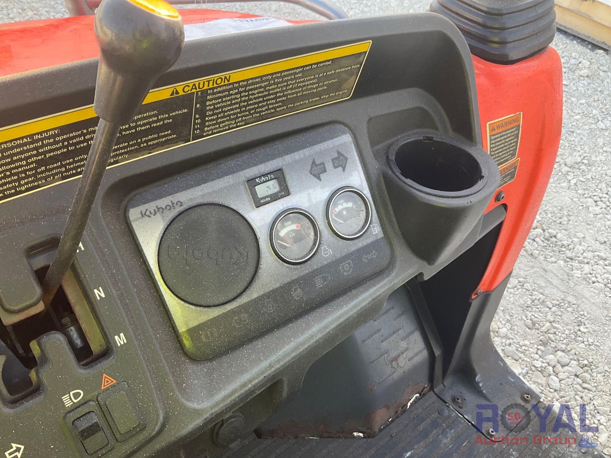 KUBOTA Diesel 4X4 UTV