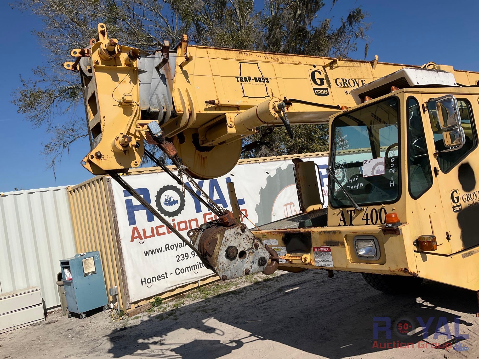 1993 Grove AT422 22-Ton 4x4 All Terrain Crane