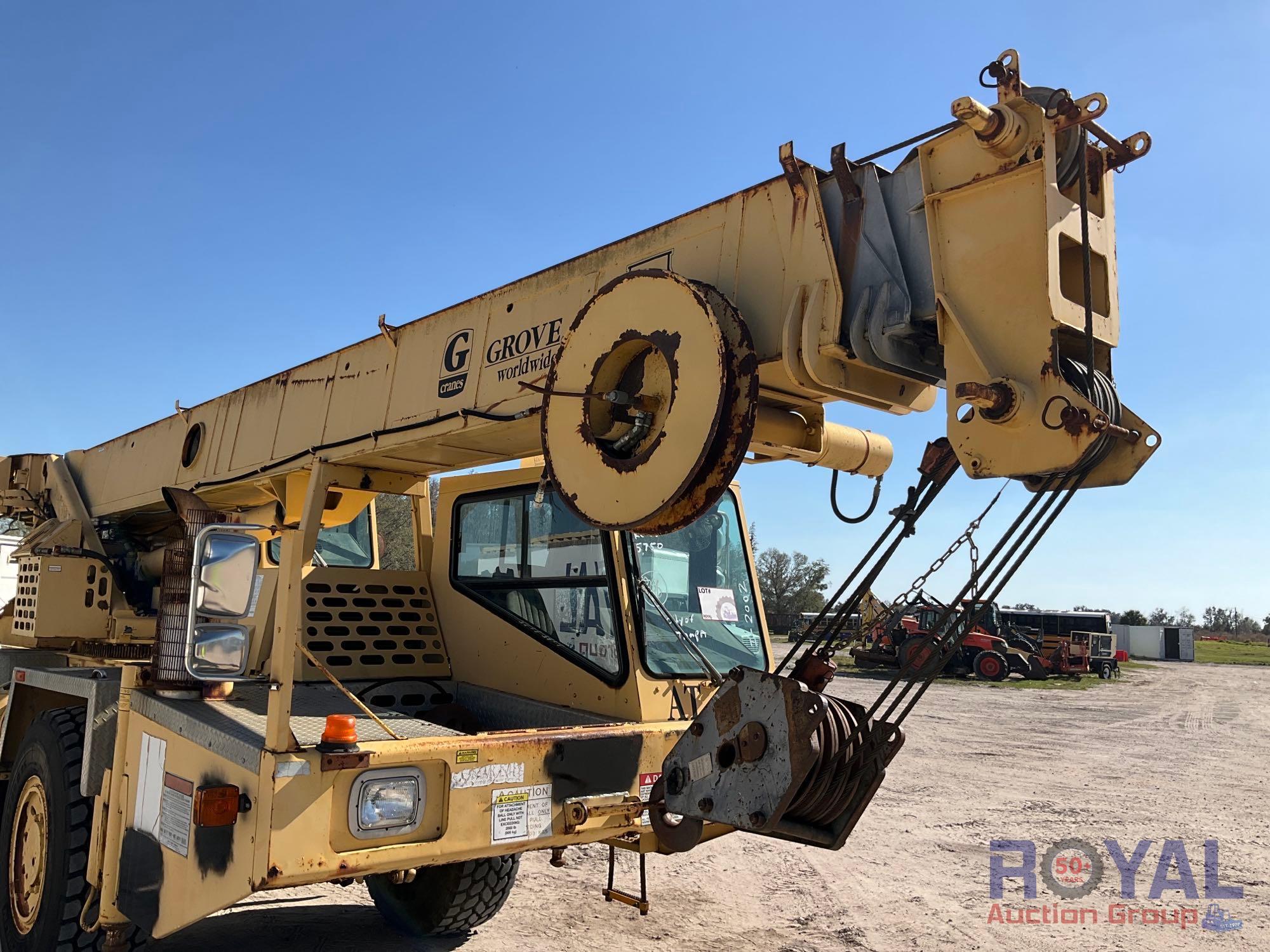 1993 Grove AT422 22-Ton 4x4 All Terrain Crane