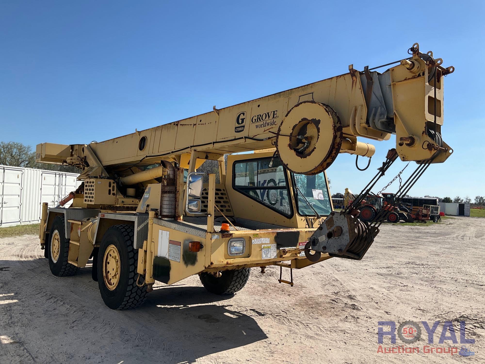 1993 Grove AT422 22-Ton 4x4 All Terrain Crane